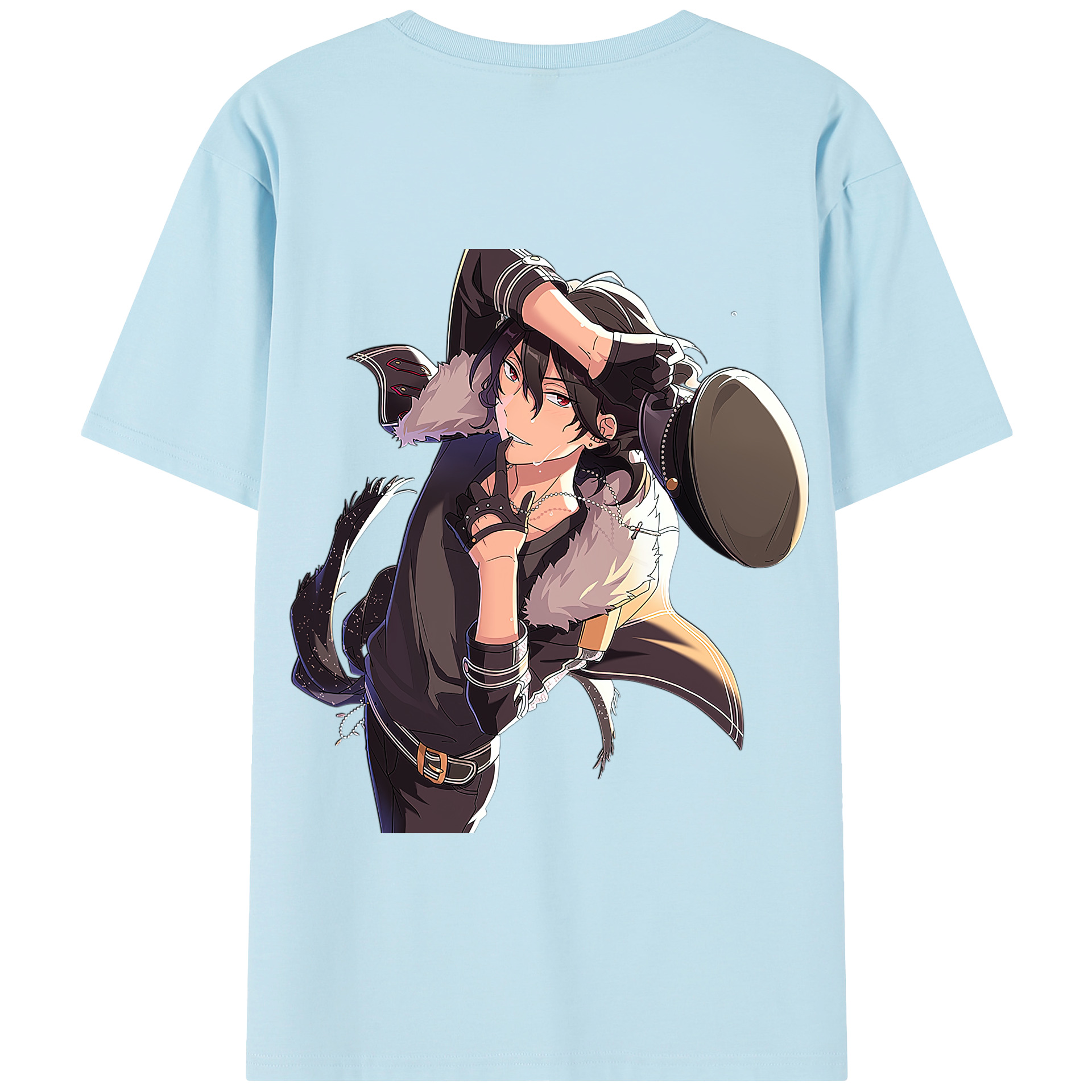 （画像用） あんさんぶるスターズ! Ensemble Stars 綿100％半袖Tシャツ（背面プリント）